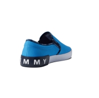 Мужские слипоны Tommy Hilfiger мокасины 1159807329 (Голубой, 45,5)