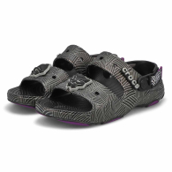 Фирменные сандалии Crocs с принтом в стиле Black Panther 1159783446 (Черный, 42-43)