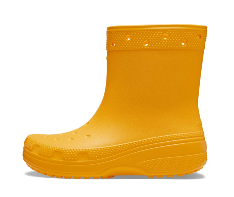 Стильные дождевые сапожки Crocs непромокаемые 41-42 (m8/w10 US) 27 см Желтый 1159836663