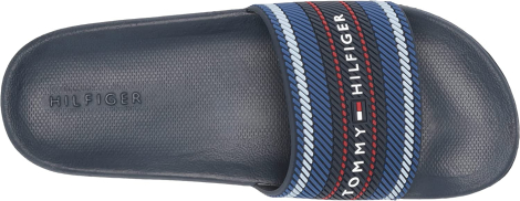 Шлепанцы мужские Tommy Hilfiger с логотипом 1159771608 (Синий, 45)