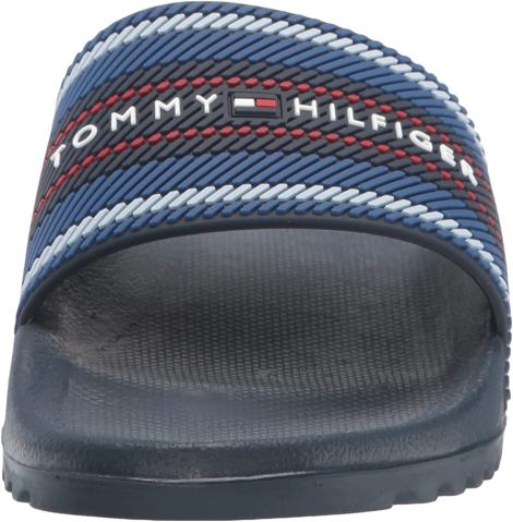 Шлепанцы мужские Tommy Hilfiger с логотипом 1159771608 (Синий, 45)