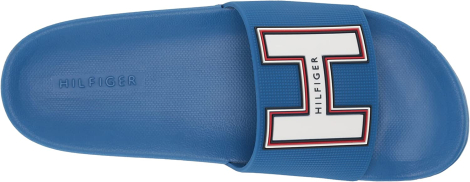 Шлепанцы мужские Tommy Hilfiger с логотипом 1159772431 (Синий, 44)