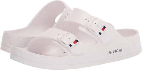 Мужские шлепанцы Tommy Hilfiger 1159774350 (Белый, 42)