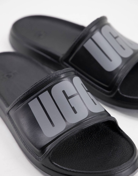 Шльопанці чоловічі UGG з логотипом оригінал