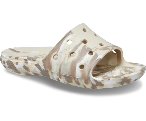 Чоловічі шльопанці Crocs Marbled Slide оригінал m10/w12, 28, 43-44