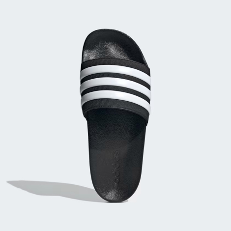 Легкие шлепанцы Adilette Shower от Adidas с фирменными полосками 46 (11 US) 29,5 см Черный 1159818372