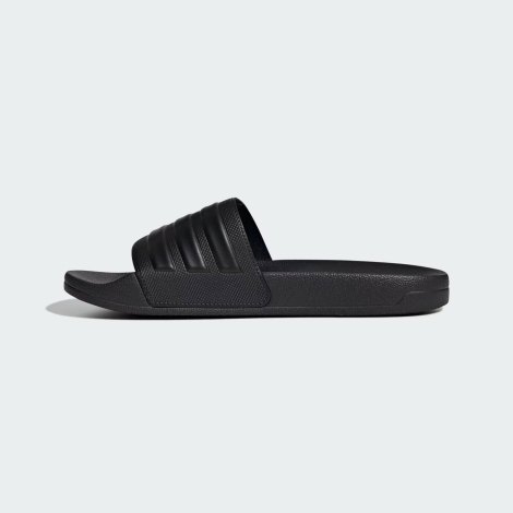 Легкие шлепанцы Adilette Shower от Adidas с фирменными полосками 46 2/3 (12 US) 29,5 см Черный 1159819886