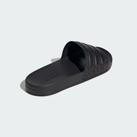 Легкие шлепанцы Adilette Shower от Adidas с фирменными полосками 46 2/3 (12 US) 29,5 см Черный 1159819886