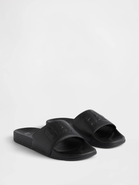 Чоловічі шльопанці GAP L (12-13 US) 31 см Чорний 1159836549