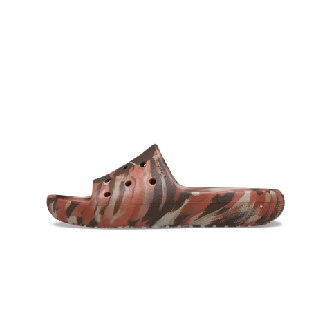 Мужские шлепанцы Crocs CLASSIC MARBLED SLIDE 45-46 (m11 US) 29,5 см Коричневый 1159836992