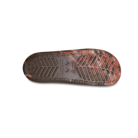 Мужские шлепанцы Crocs CLASSIC MARBLED SLIDE 45-46 (m11 US) 29,5 см Коричневый 1159836992