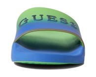 Яркие шлепанцы мужские Guess с логотипом 1159779712 (Салатовый, 45)