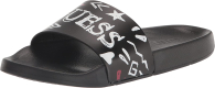 Мужские шлепанцы Guess с логотипом 1159780432 (Черный, 46)