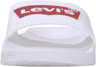 Мужские сланцы Levi's шлепанцы с логотипом 1159780958 (Белый, 44)