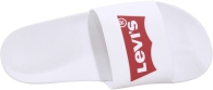 Мужские сланцы Levi's шлепанцы с логотипом 1159783358 (Белый, 42)
