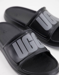 Шлепанцы мужские UGG с логотипом 1159783150 (Черный, 42)
