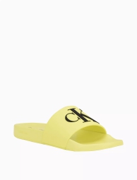 Мужские шлепанцы Calvin Klein пляжная обувь 1159794043 (Желтый, 44)