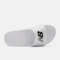 Мужские сланцы New Balance шлепанцы с логотипом 1159795069 (Белый, 40)