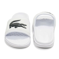 Шльопанці Lacoste Croco з логотипом 1159796836 (Білий, 39)