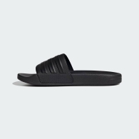 Легкие шлепанцы Adilette Shower от Adidas с фирменными полосками 46 2/3 (12 US) 29,5 см Черный 1159819886