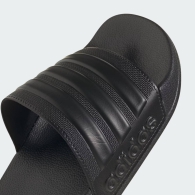 Легкие шлепанцы Adilette Shower от Adidas с фирменными полосками 46 2/3 (12 US) 29,5 см Черный 1159819886