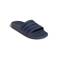 Легкие шлепанцы Adilette Aqua от Adidas с фирменными полосками 40 1/2 (7 US) 26 см Синий 1159821131