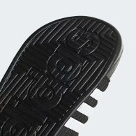 Легкие шлепанцы Adissage Slides Adidas с фирменным логотипом на липучке 50 (14 US) 32 см Черный 1159821731