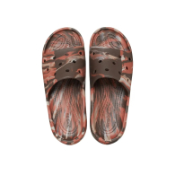 Чоловічі шльопанці Crocs CLASSIC MARBLED SLIDE 43-44 (m10/w12 US) 28,5 см Коричневий 1159836990