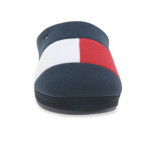 Мужские теплые тапочки Tommy Hilfiger тапки для дома 1159769070 (Синий, 45-46)