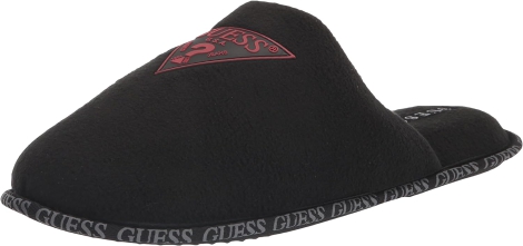 Мужские флисовые тапочки Guess 1159795998 (Черный, 46)