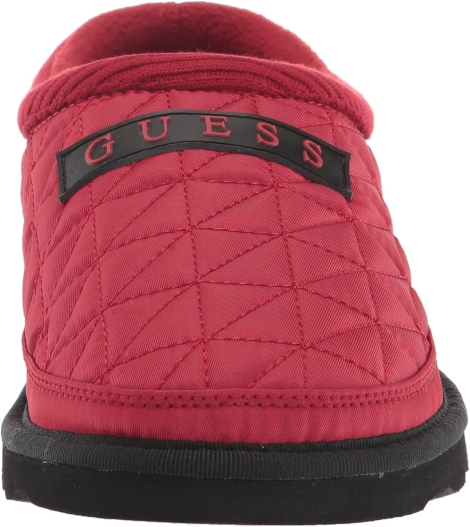 Мужские тапочки Guess на флисе 1159797028 (Красный, 44)