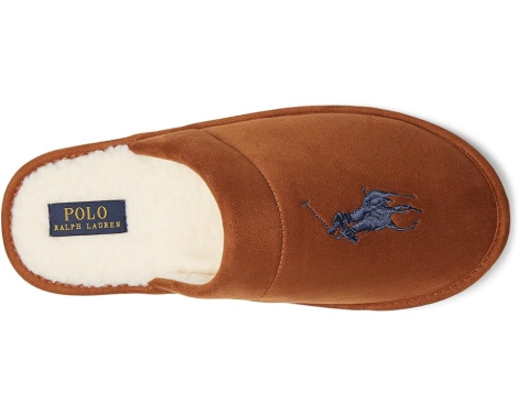 Мужские тапочки Polo Ralph Lauren 1159805646 (Коричневый, 44)