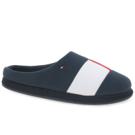 Мужские теплые тапочки Tommy Hilfiger тапки для дома 1159769070 (Синий, 45-46)