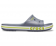 Шльопанці чоловічі Crocs сірі сланці Crocband Slide 42-43