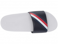 Мужские шлепанцы Tommy Hilfiger черно-белые art642757 (размер EUR 44)