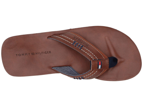 Мужские вьетнамки Tommy Hilfiger 46 (12 US) 30,5 см Коричневый 1159831932
