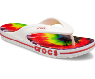 Яркие мужские вьетнамки Crocs с принтом 1159772059 (Разные цвета, 45-46)