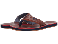 Мужские вьетнамки Tommy Hilfiger 46 (12 US) 30,5 см Коричневый 1159831932