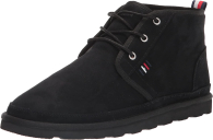 Мужские теплые ботинки Tommy Hilfiger на шнурках 1159765665 (Черный, 45,5)