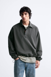 Куртка-анорак ZARA 1159803079 (Зеленый, L/XL)