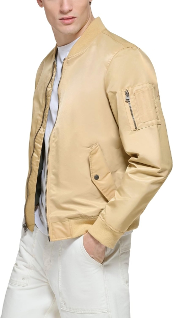 Чоловіча куртка-бомбер Levi's 1159799218 (Бежевий, XXL)