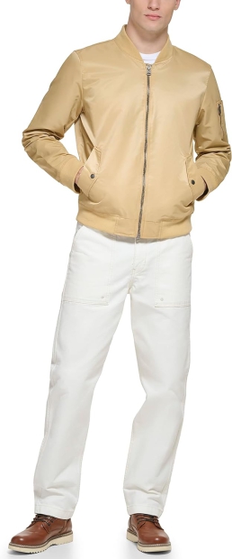 Мужская куртка-бомбер Levi's 1159801593 (Бежевый, L)
