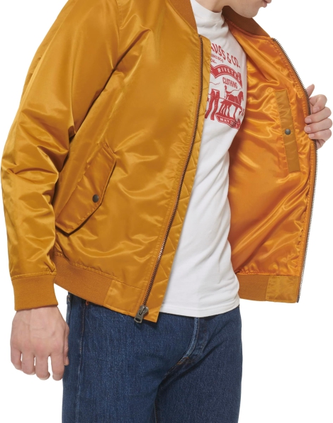 Мужская куртка-бомбер Levi's 1159799889 (Коричневый, XS)