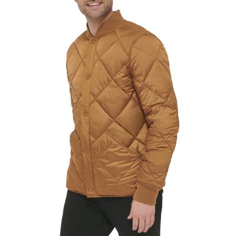 Чоловіча двостороння куртка-бомбер Calvin Klein 1159804064 (Коричневий, XL)
