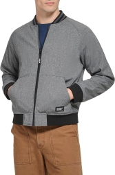 Мужская легкая куртка-бомбер Softshell Levi's 1159800327 (Серый, XXL)