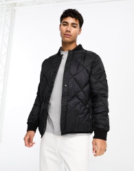 Мужская двусторонняя куртка-бомбер Calvin Klein 1159801294 (Черный, XXL)