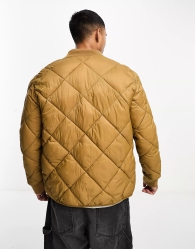 Мужская двусторонняя куртка-бомбер Calvin Klein 1159804262 (Коричневый/Синий, S)