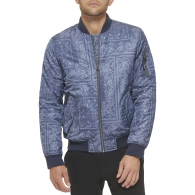 Мужская куртка-бомбер Levi's с принтом 1159804326 (Синий, XL)