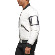 Мужская куртка Tommy Hilfiger бомбер 1159835029 (Белый XXL)