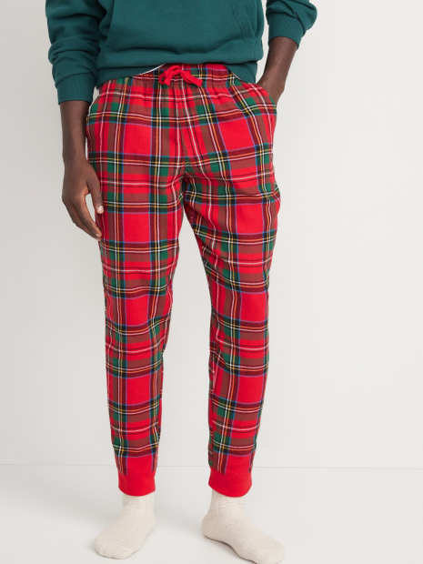Пижамные штаны Old Navy фланелевые джоггеры 1159768886 (Красный, XL)